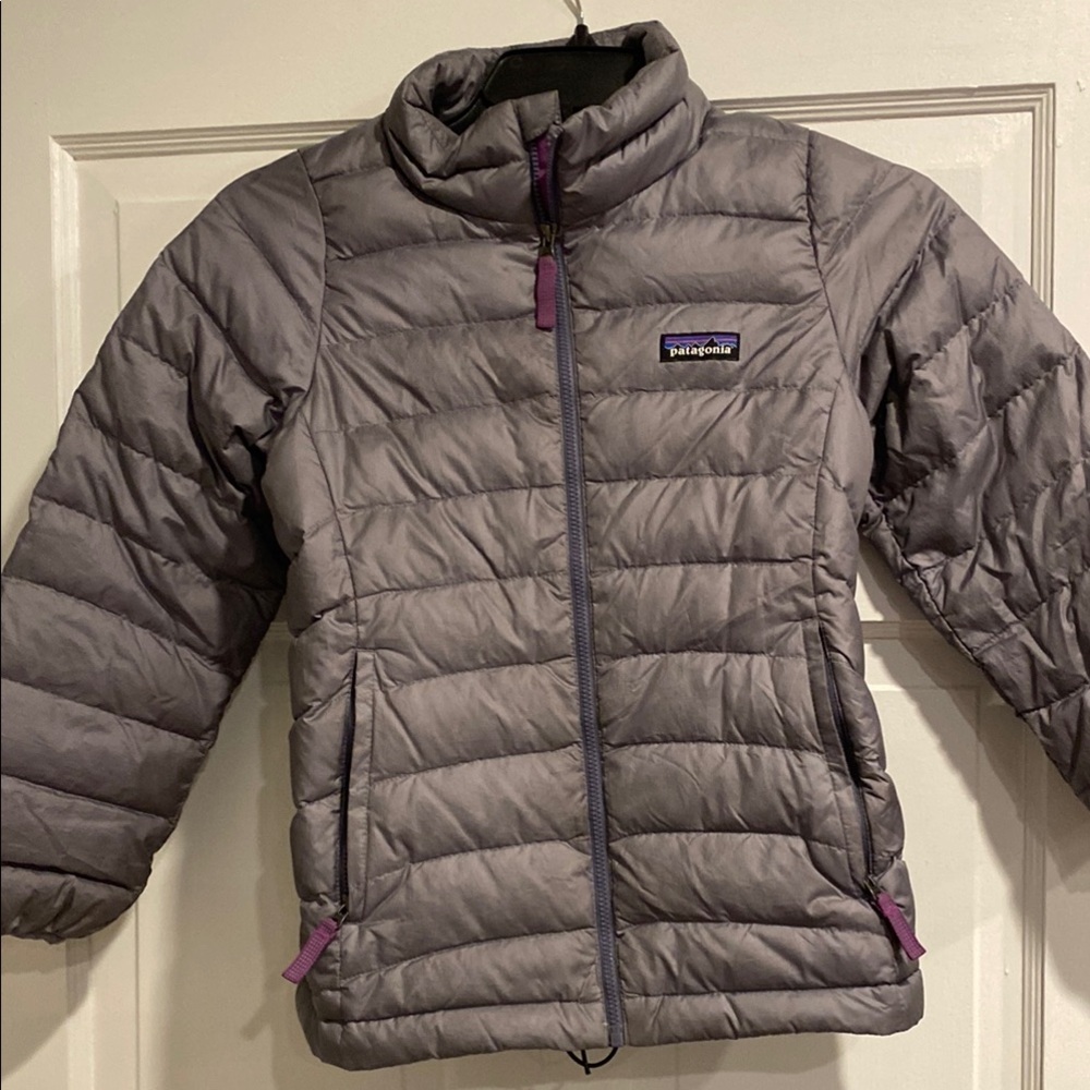 Patagonia Gray Puffer Jacket